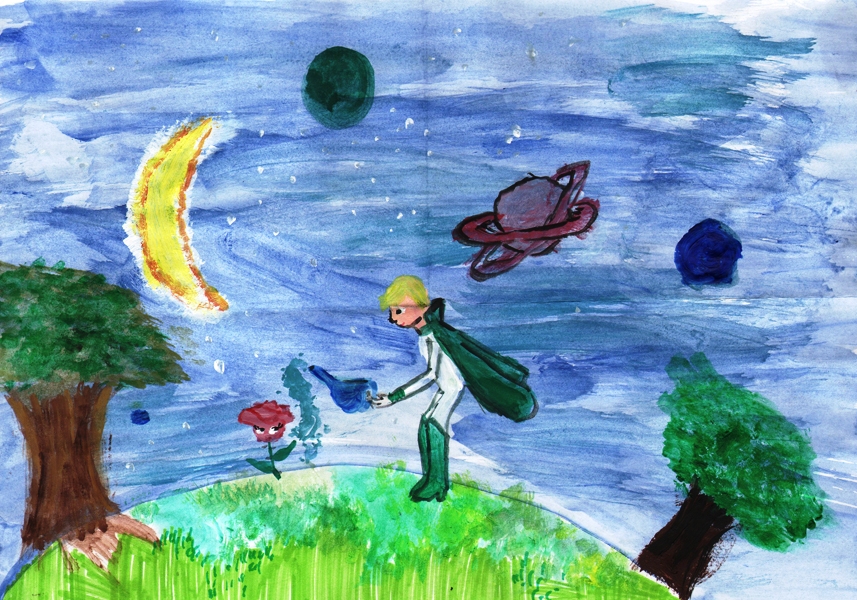 Рисунок Егошиной Юли, 10 лет, Марий Эл